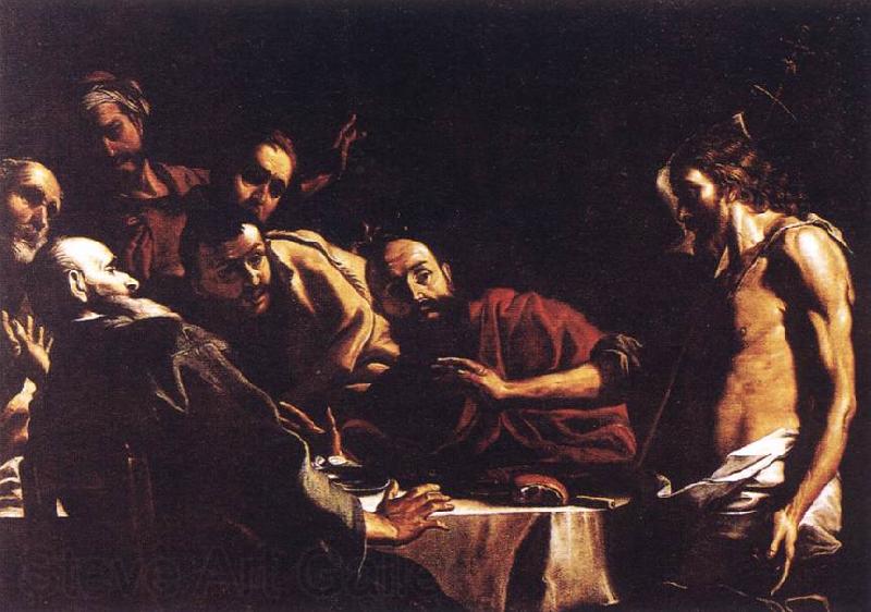 PRETI, Mattia St John Reproaching Herod af Spain oil painting art